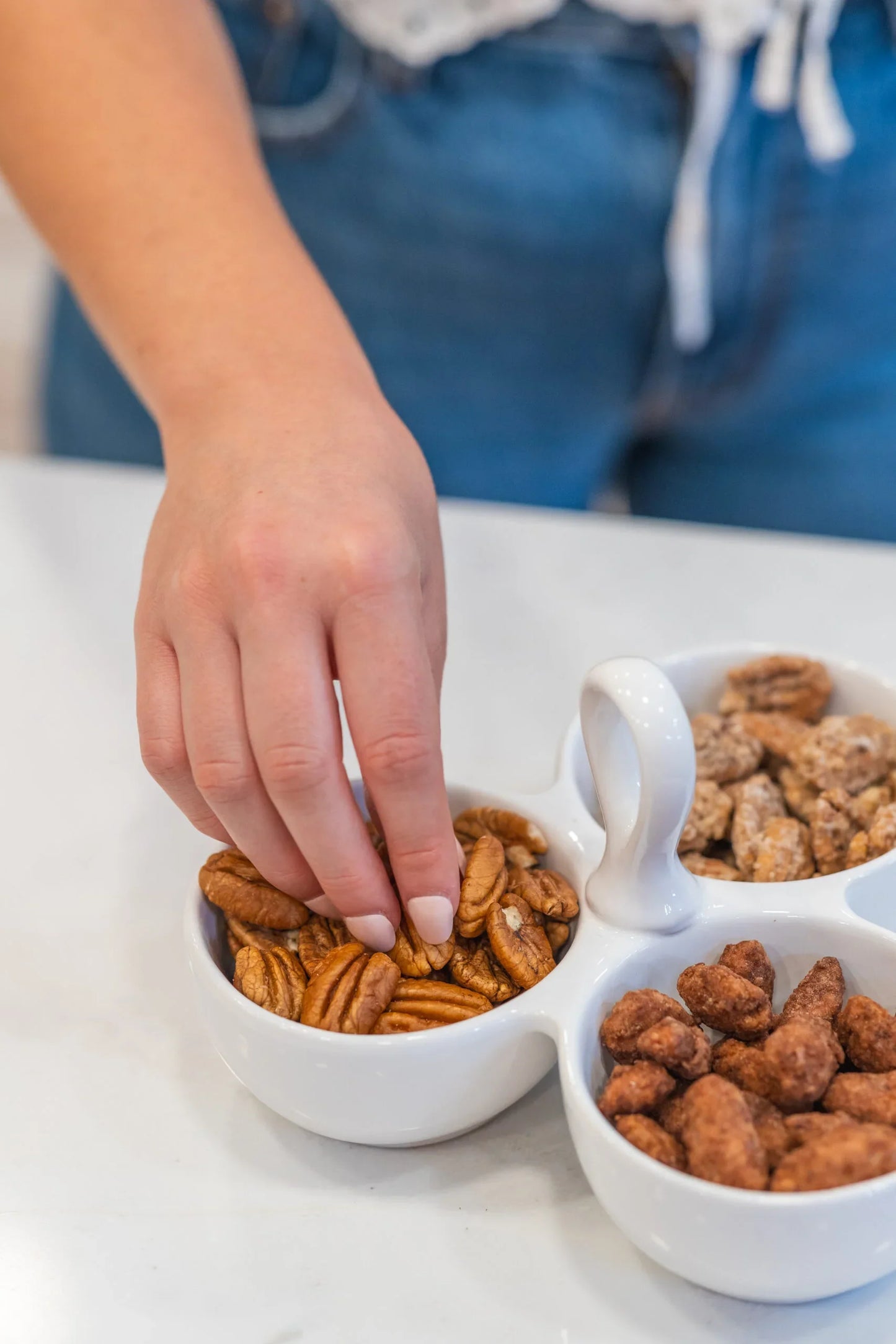 1 lb Premium Praline Pecan Halves - The Pecan Pantry